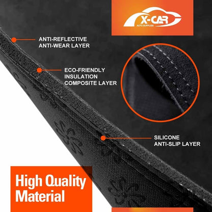 X-CAR Dash Mat for Ford Everest Full Cover 2022-Onwards Non-Slip Microfiber Pad Interior Accessories
