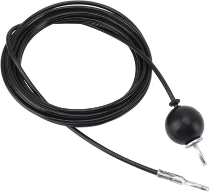 Fitness Pulley Cable, Heavy Duty Steel Wire Rope for Home Gym Cable Pulley Machine Accessories, Home Gym Cable Pulley System Replacement Fitness Cable