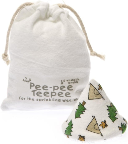 Pee Pee Teepee Camping White with LAUNDRY bag 5 pieces baby boy pee shield babyboy essentials peepeeeteepee baby boy teepee pee shield pee covers