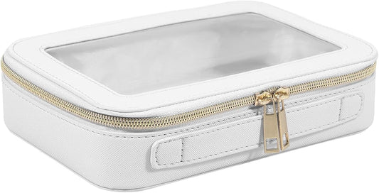 Clear Makeup Bags, Makeup Bag Clear, Makeup Bags Clear, Multifunctional Makeup Organizer, Waterproof Travel Makeup Bag, Transparent Makeup Bag, Zippered Cosmetic Bag for Women, beige, Please refer to