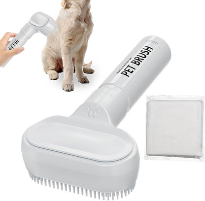 Soap Dispenser Tool, Massage Comb, 20 x 11 x 4 cm, Dog Washing Brush, Portable Short Long Hair, Gentle Grooming Scrubber for Puppies, Cats, Easy-Clean Pet Care Accessory