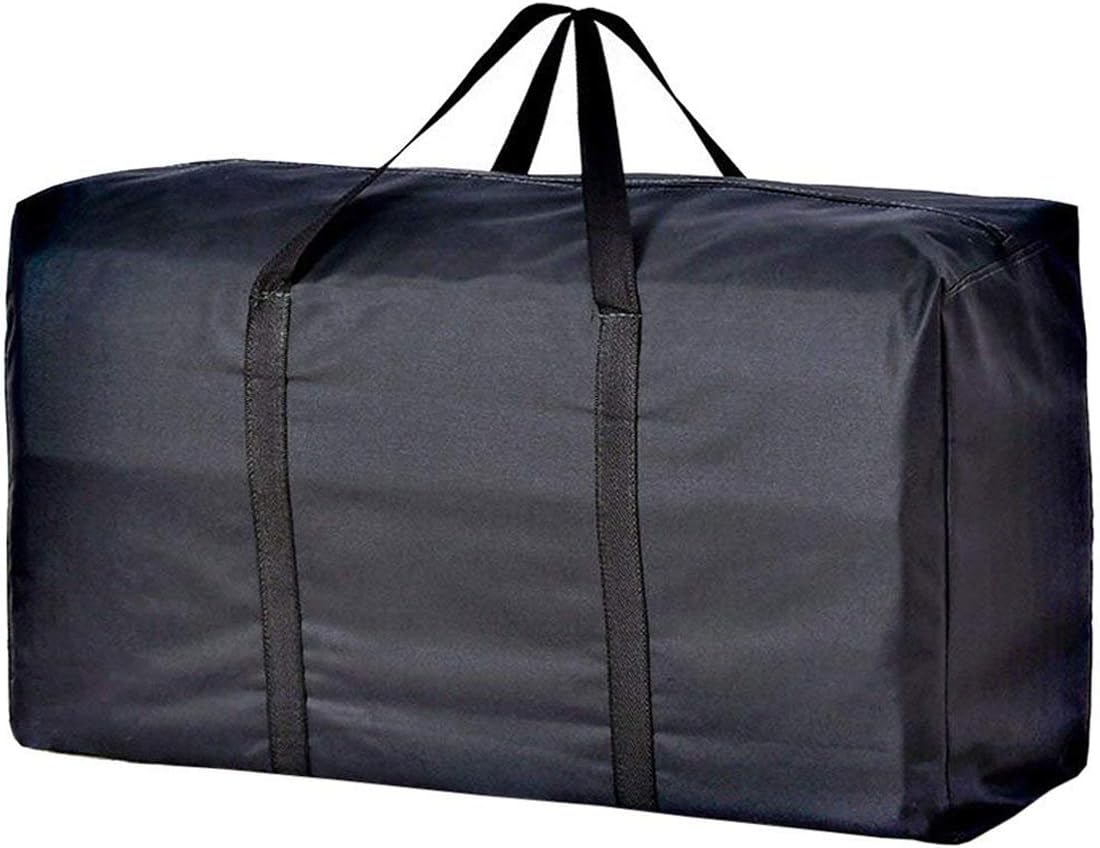 Extra Large Storage Bag for Bedding, Quilts, Pillows, Blankets, Clothes, Waterproof, Oversize, Carry Bag with 2 Handles, Foldable Travel Bag for Home