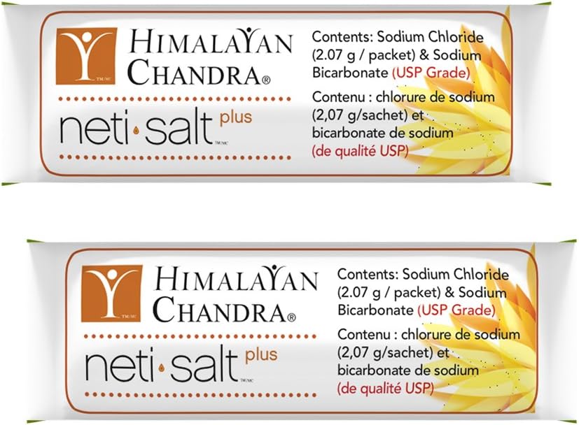 Himalayan Chandra Neti Salt Plus Refill Sachet 60ct