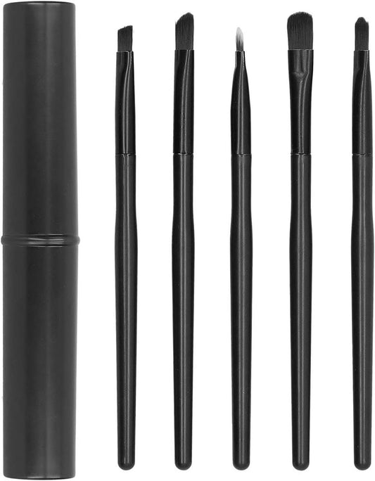 Watch Brush Set - 5X Watch Detailing Cleaning Soft Bristles Brush - Watch Repairing Corner Cleaner Tool Comfortable Handle Dust Brush for Necklaces, Rings
