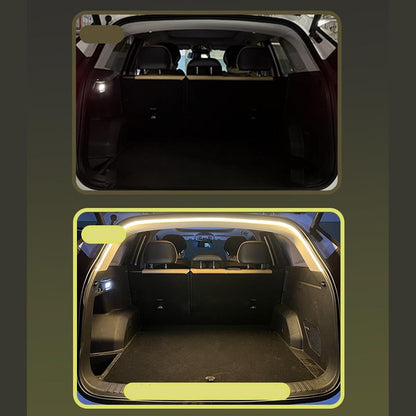 Car Trunk Light Strip, Ambient Car Lighting, Flexible Cuttable LED Decoration, Auto Interior Accessories, Rear Illumination Upgrade for Men, Women, and Vehicle Owners