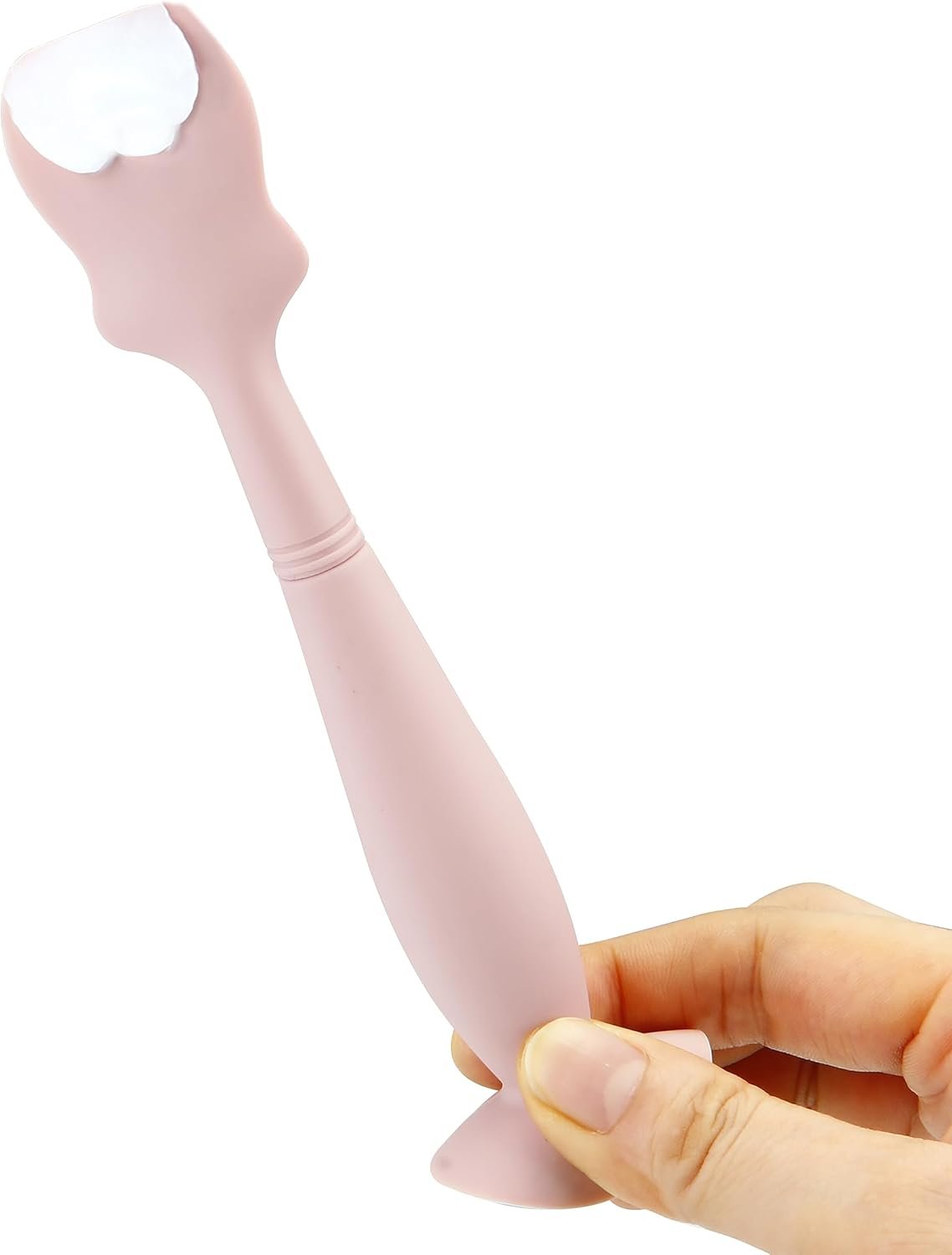 PandaEar 2 Pack Diaper Cream Spatula Applicator, Silicone Butt Spatula Baby Bum Brush, Diaper Cream Brushes for Babies Infants Newborn (Large Green, Small Pink)