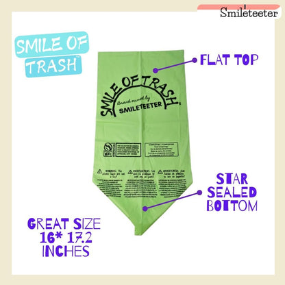 Smile of Trash Compostable Kitchen Food Scraps Bag (Pack of 1 Box)