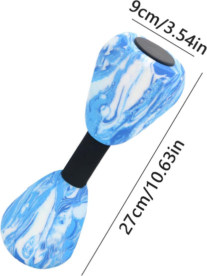 Aquatic Dumbbells, Water Weights Set, Pool Exercise Equipment, 27cm, Sports Aerobic Workout Gear, for Training Sessions, Gym Routines, Outdoor Swimming, Aqua Fitness