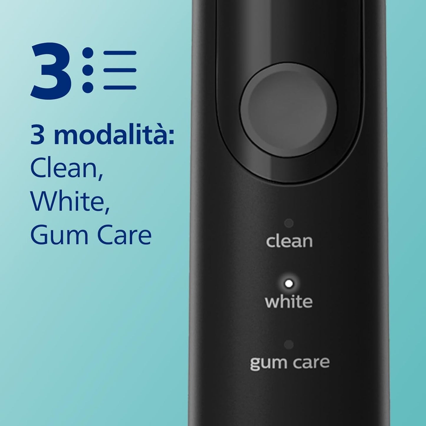 Philips Sonicare ProtectiveClean 5100 Electric Toothbrush, Sonic Toothbrush with 3 Brushing Modes, Pressure Sensor, UV Sanitizer, Black, Model HX6850/57