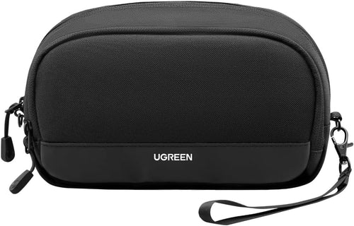 UGREEN Portable Electronics Accessories Travel Organizer, Water Resistant Tech EDC Pouch Bag for Charger, Adapter, Charging Cable, Power Bank, Hard Drive, SD Card