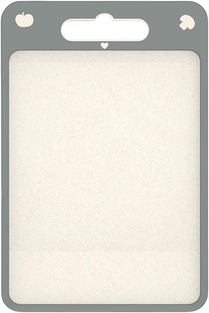 Stainless Steel Cutting Board - Chopping Board | Cutting Boards for Kitchen | Kitchen 2-Sided Cooking Chopping Board | Chicken Beef Tomato Oranges Handling Mat Housewife Solution for Dormitory, Picnic