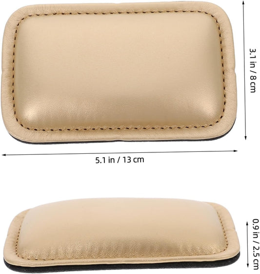 HOODANCOS Ergonomic Mouse Pad Wrist Rest Leather Office Essential Wrist Pillow Smooth Surface Movement