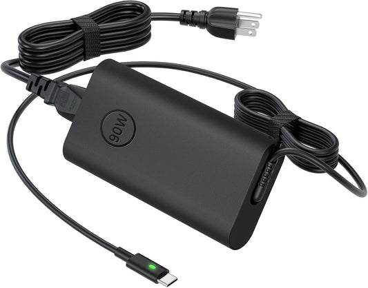 90W 65W 45W USB C Charger for Dell Laptops - Compatible with Dell Latitude 5440 5540 5420 5520 7420 5430 7430 7330 7320, Dell XPS 13 XPS 15 2 in1 9575 - Dell Laptop USB C Power Adapter