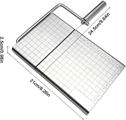 Gadget da cucina in acciaio inossidabile, taglierina per uso domestico in acciaio inossidabile - Utensile da taglio in acciaio inossidabile - Taglierina manuale portatile da cucina per ristoranti per
