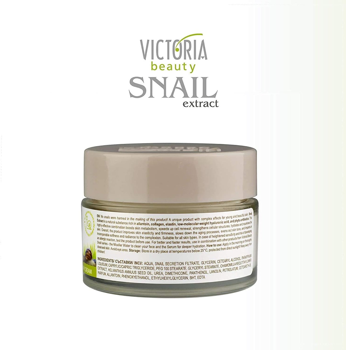 Victoria Beauty - Night and Day Face Cream - Anti-Age - Snail Extract Concentrate - 50ml