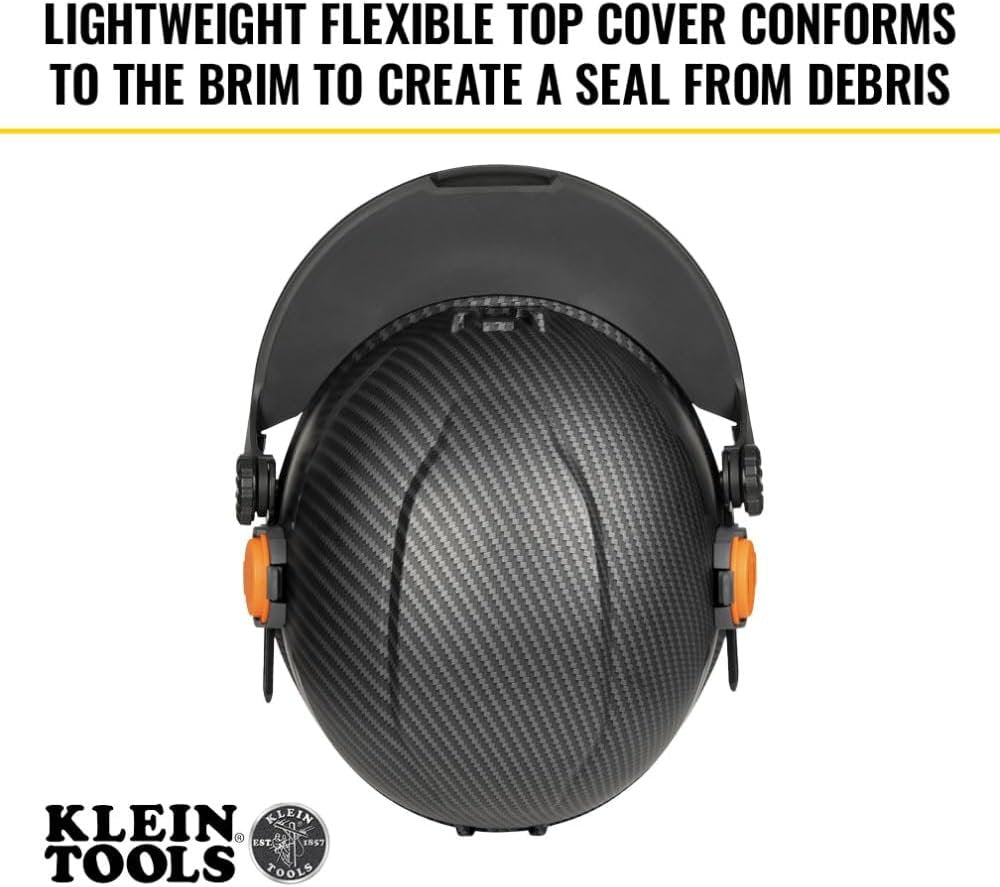 Klein Tools 60475 Safety Replacement Face Shield Frame, for Use with Safety Helmets, Cap Style and Full Brim Hard Hats
