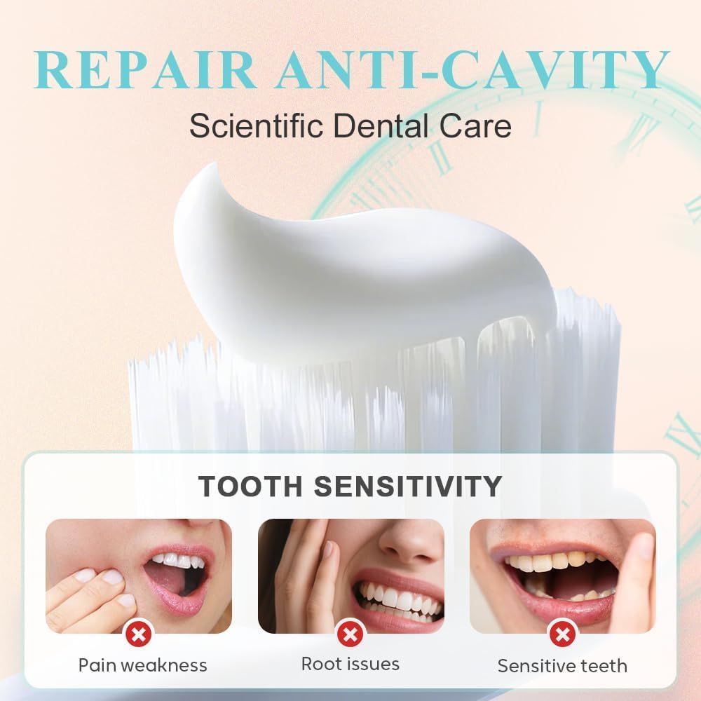 LXCJZY Easilyous Bright White Toothpaste, Natural Long-Lasting Fresh for Men and Women, Complete Peppermint Deep Cleaning, Fresh Breath Oral Care Dental Cream, for Healthier, Whiter Teeth (2)