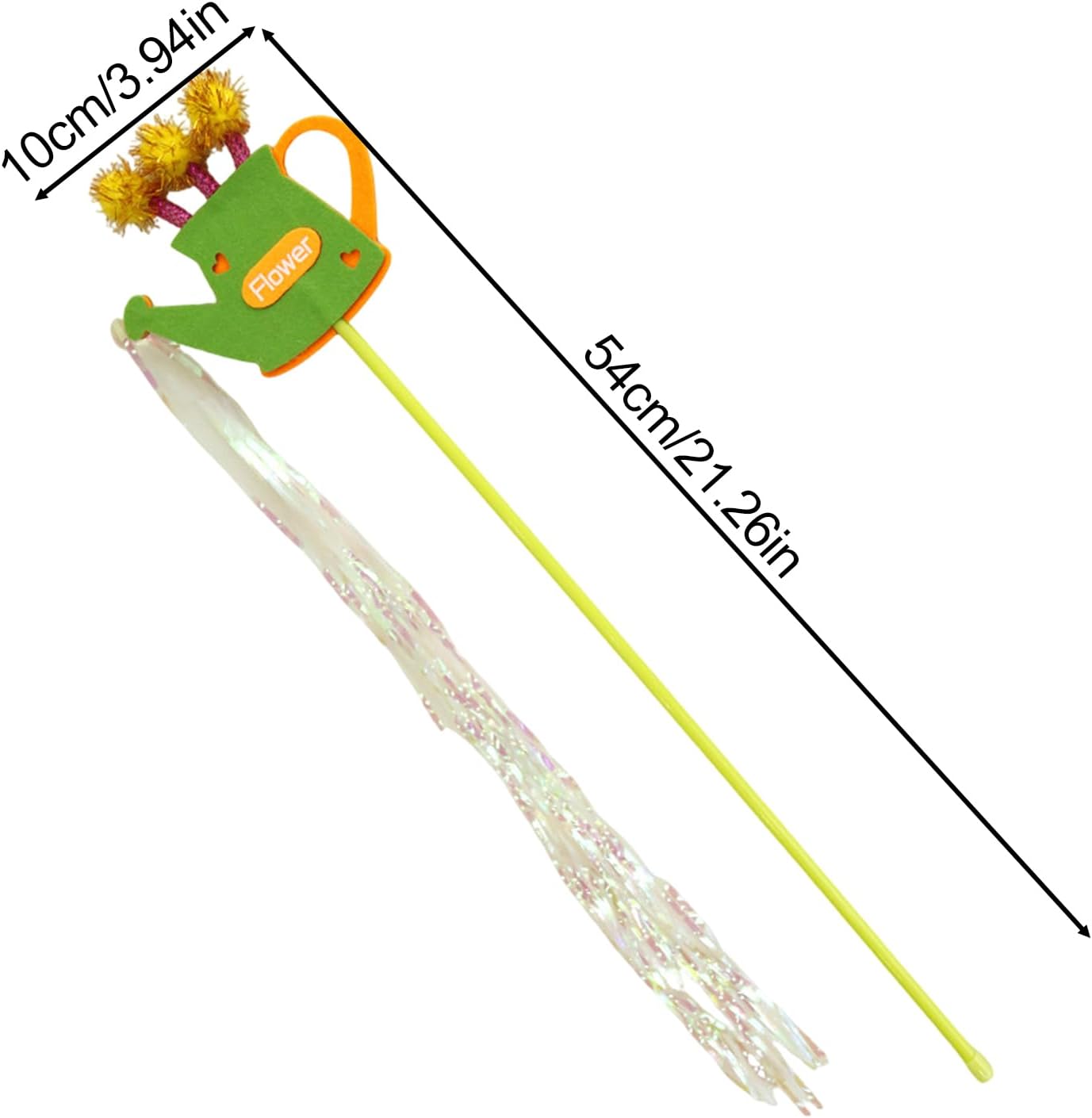 shjxi Cat Wand, Interactive Feather Toys for Indoor Pets, Long Tassel Game, Bite-Resistant Pet Supplies for Boredom Relief, Kitty Play, Fun Activity for Cats