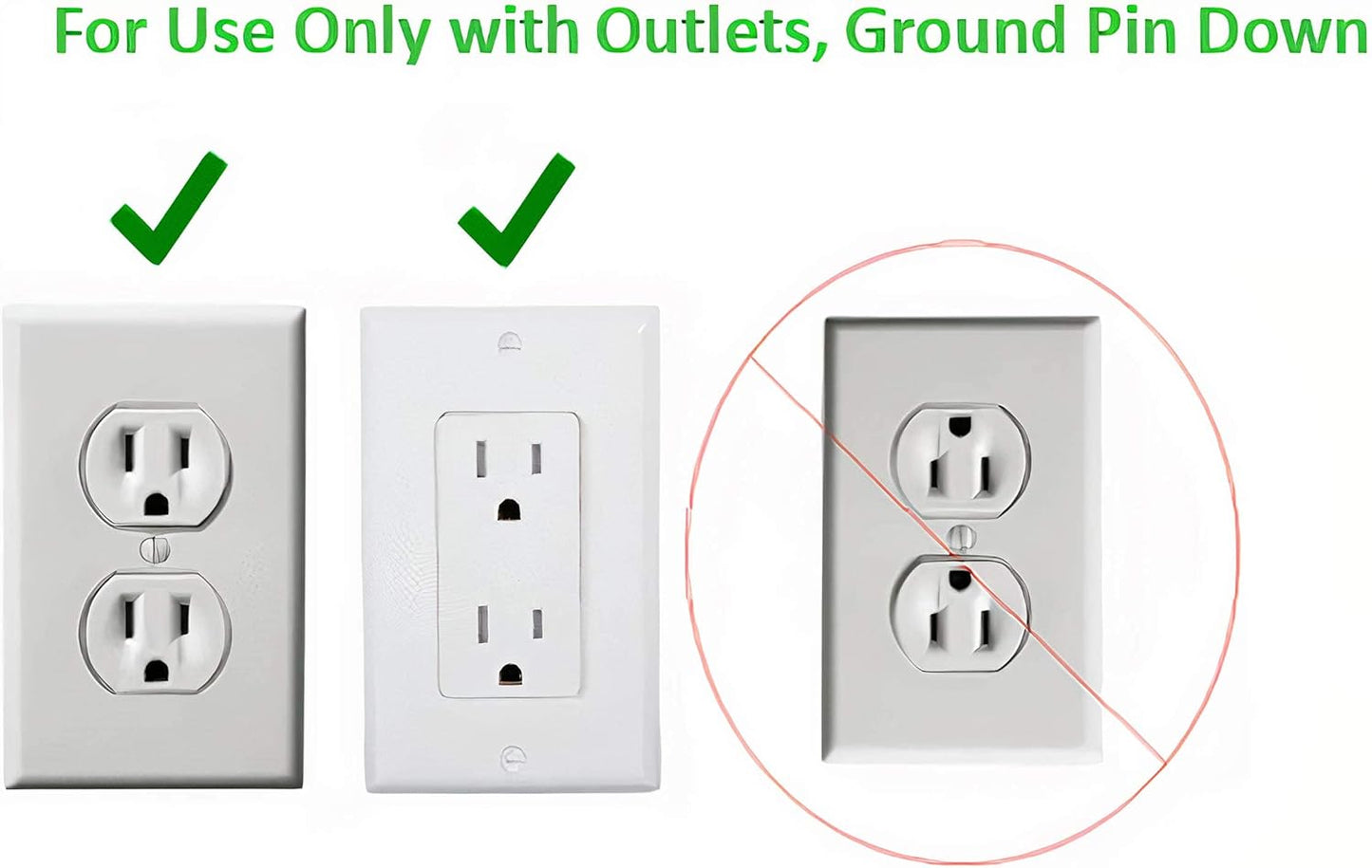 Sleek Socket Original & Patented Ultra-Thin Outlet Concealer with Cord Concealer Kit, Flat Extension Cord with Multi Outlets Power Strip, Ideal for Home Improvement, Hide Bulky and Messy Cords