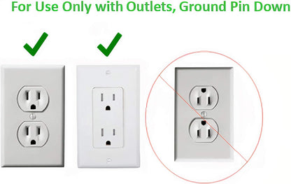 Sleek Socket Original & Patented Ultra-Thin Outlet Concealer with Cord Concealer Kit, Flat Extension Cord with Multi Outlets Power Strip, Ideal for Home Improvement, Hide Bulky and Messy Cords