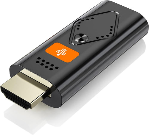 Wireless HDMI Display Dongle Adapter, Portable Transmitter, Streaming Media Video/Audio/File HDMI from Smartphone,Laptop to HDTV/Monitor/Projector, Support Airplay Miracast