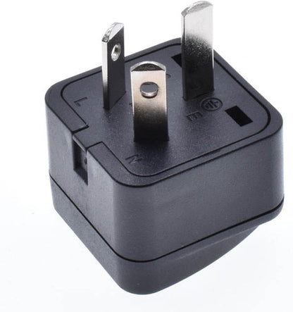 Travel Plug Adapter - UK Au 3 Socket Charger Adapter | Electronic Device Charging Accessories for Travel, Business Travel, Australia. Bseid