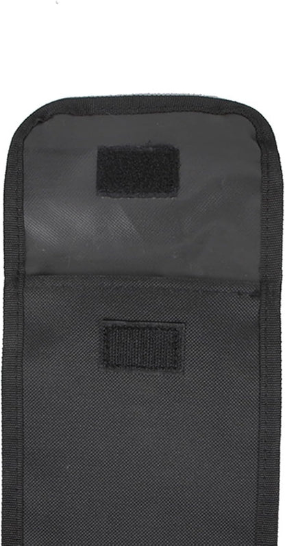 Tent Stake Bag, Camping Stakes Sleeve, 11.22x5.12 Inches Portable Tool Pouch with Hammer Pocket Nails, Outdoor Camp Gear for Travel, Backpacking, Hunting Material Oxford Cloth