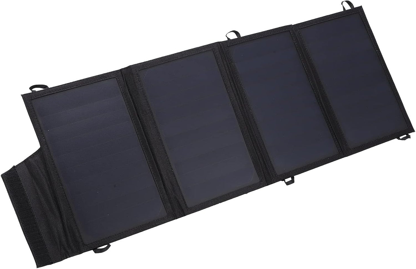 XIASABA 22W Solar Charger Portable and Foldable Solar Power Bank with Dual USB Ports Ideal for Camping Hiking Travel and Various Outdoor Activities