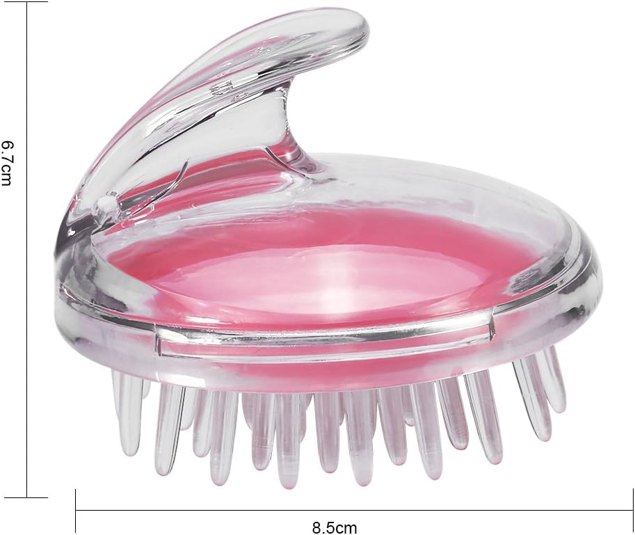 Scalp Massager, Hair Massager, Hair Care Shampoo Scalp Massager Shower Hair Brush Wash Massage Comb Beauty Tool()
