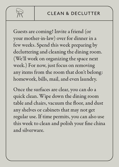 Beautifully Organized In 52 Weeks: A Home Organization Card Deck