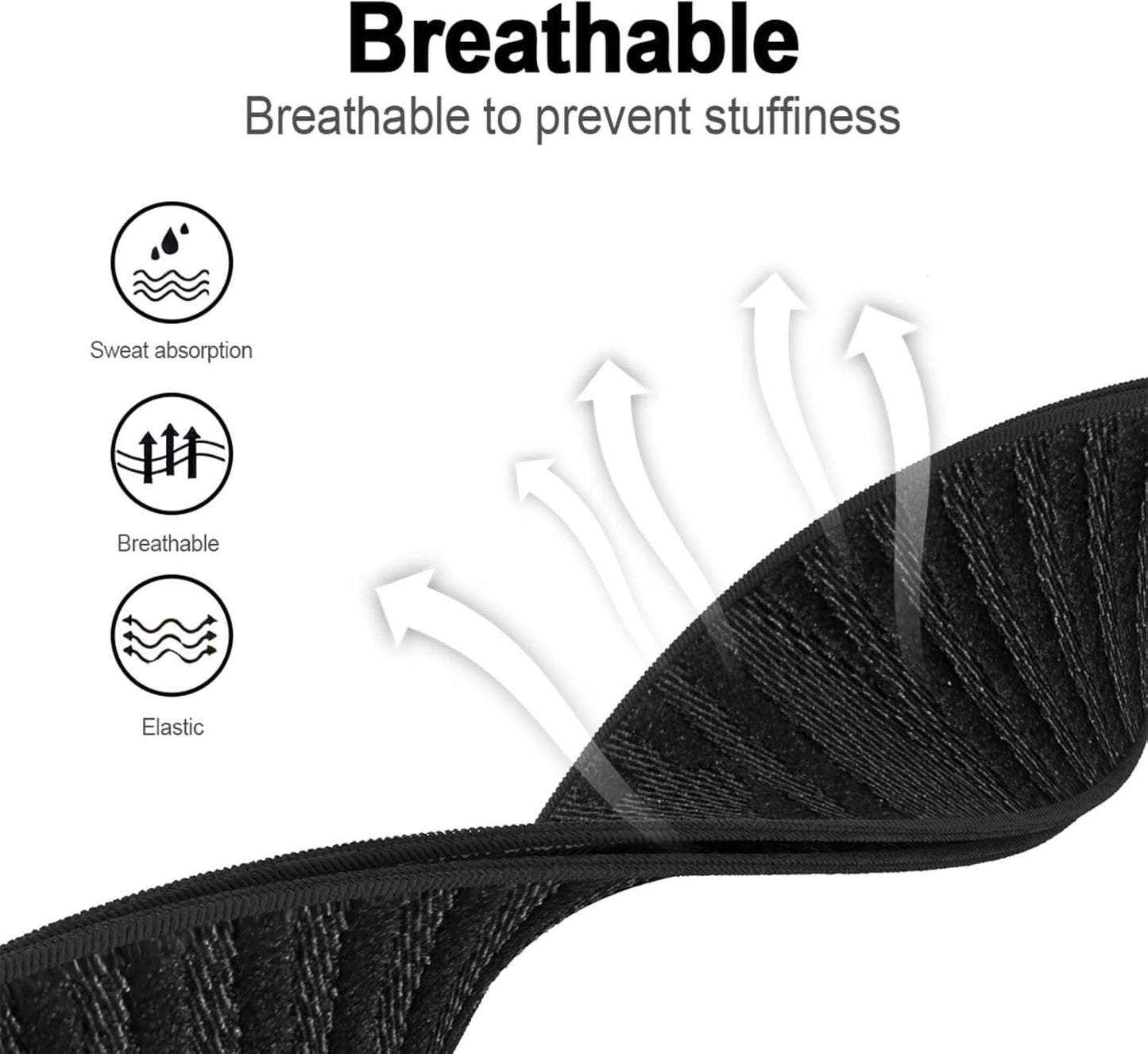 Nylon Bands Compatible with Whoop 4.0 for Women Men, Adjustable Sport Comfort Stretchy Elastic Braided Wristbands for Whoop 4.0 Wearable Health, with U Shapped Connector