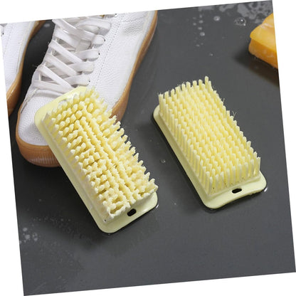 GLEAVI Home Cleaning Essential 2-Piece Soft Bristle Brush Set for Shoes Laundry and More and Easy to Use