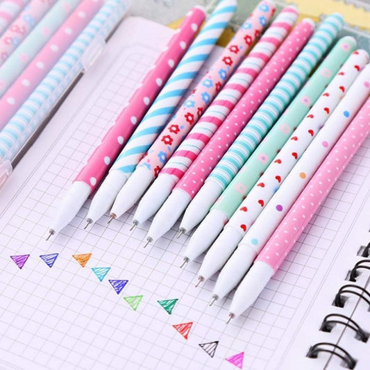 YRYUNRUI 10 Pcs Cute Pens Kawaii Pens Fun Pens, 0.38mm colorful Writing Gel Ballpoint Pens, Korean Japanese Stationery School Supplies for Teen Girls Women Gifts (Animal)