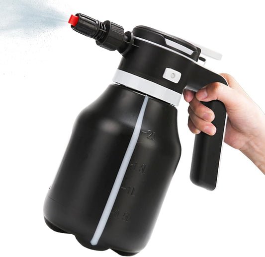 Pump Foam Sprayer, Cordless Rechargeable Car Washing Sprayer 10.63 x 9.06 x 5.12 inches, Handheld Electric Power Washer for Auto Detailing, Window Cleaning, Bathroom, and Pet Bathing