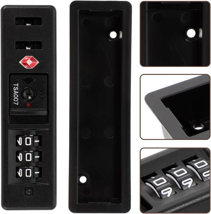Mipcase Luggage Locks TSA Approved: Safety Suitcase Zipper Combination Lock for Baggage Outdoor Travel