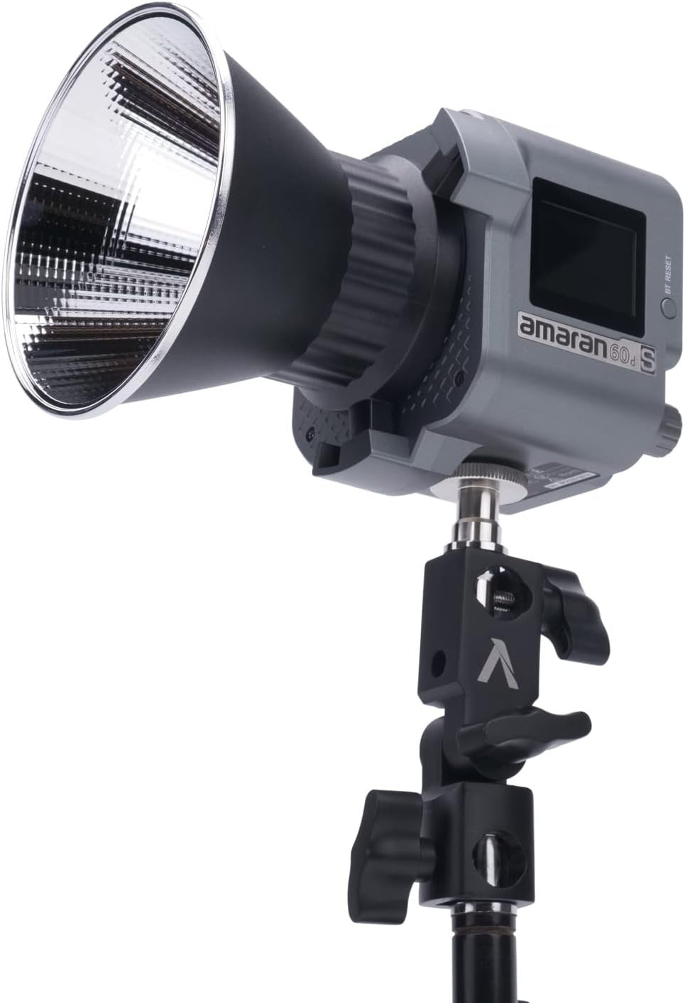 Aputure Amaran COB 60d-S LED Continuous Video Light, 60W Bowens Mount Light, Illumination up to 45000lux @ 1m, APP Control Point-Source Portable Light for Portrait,Studio,Interview and Filming