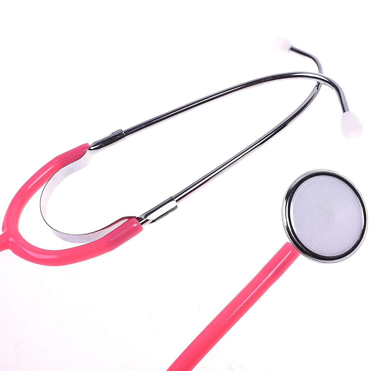 YF-ANEN Real Working Stethoscope for Kids Role Play Doctor Game (Pink )