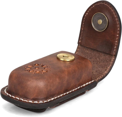 Tourbon Multitool Sheath with Belt Loop One-Piece Molded Leather Knife Pouch Holster EDC Belts Organizer Magnetic Closure