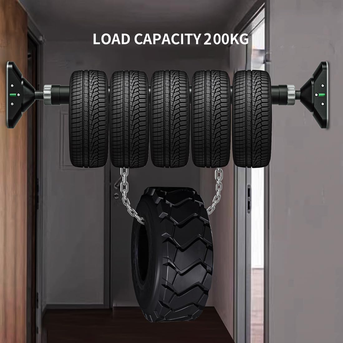 PROIRON Pull Up Bar for Doorway Strength Training Chin up Bar without Screws Adjustable 72cm-97cm Width Locking Mechanism for Home Gym Exercise Fitness with Level Meter, Max Load Bearing 200kg
