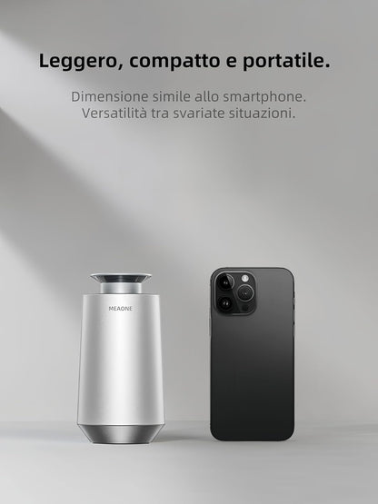 Meaone Smart Home Aroma Diffuser Water Free Refillable with Premium Luxury Hotel Essential Oil with Auto On/Off and Adjustable Intensity