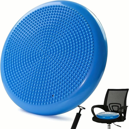ZBDZSW 1 pz. Piastra per Massaggio a Tinta Unita Disco per Equilibrio Yoga Migliora la Postura Seduta Allenamento per la Forza del Core Attrezzatura per Allenamento Fitness