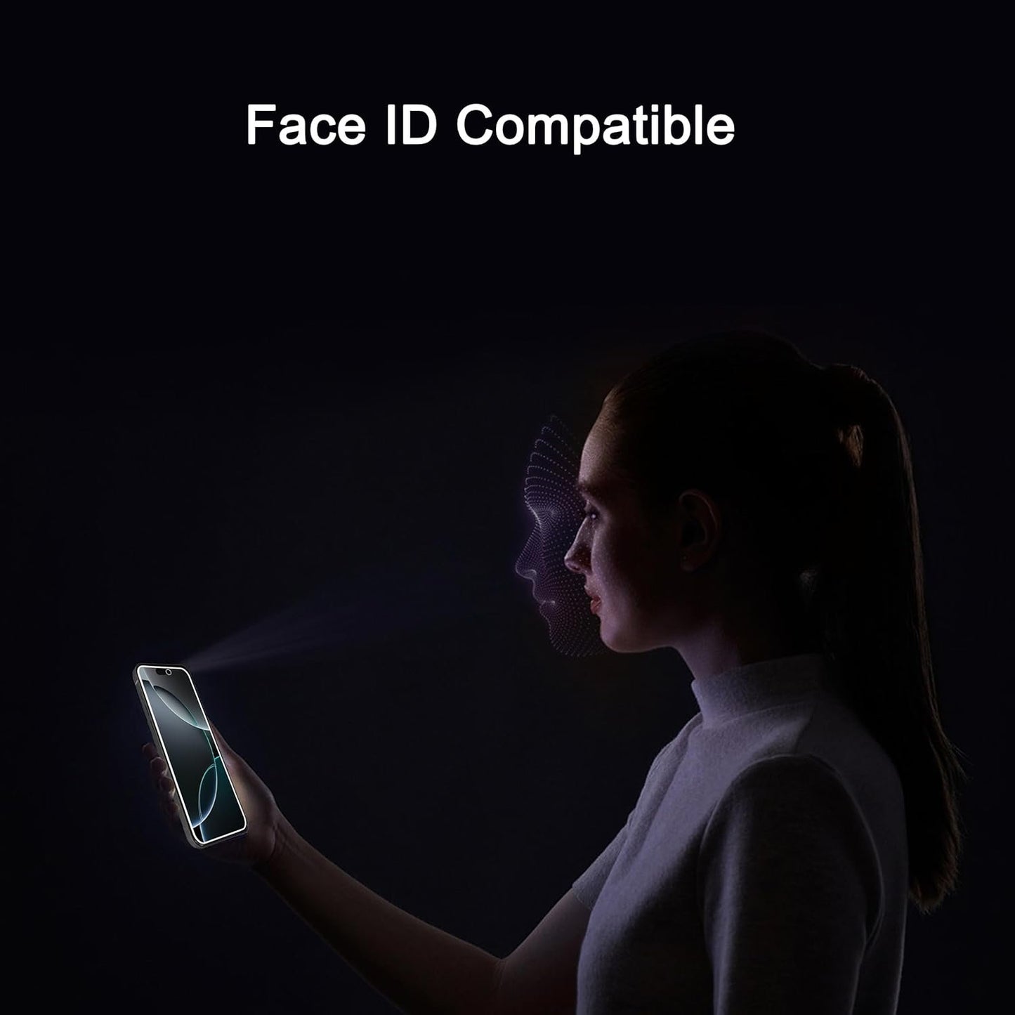 Ailun 3Pack Privacy Screen Protector for iPhone 16 Pro Max [6.9 inch]+3Pack Camera Lens Protector,Dynamic Island Compatible,Anti Spy Tempered Glass[9H Hardness]-HD