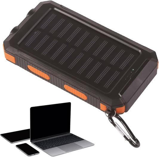 Solar Charger | Portable Charger for Phones,Cellphone Fast Charging Device with Flashlight 20000mAh for Travel Home Outdoor