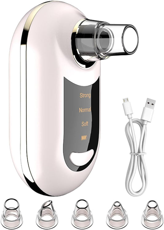 Pore Remover, Whitehead Remover, 3 Suction Tool Settings, Usb Charging Vacuum Extractor for Home, Men Daily Routine, Bath Time, Teenager Travel, 3.94x1.42x2.17 inches