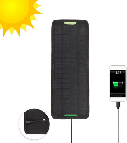 Solar Battery Charger, 10W 12V Portable Waterproof Power Trickle Battery Charger OBD Car Charger for Car Motorcycle Boat Mower Trolling Tractor
