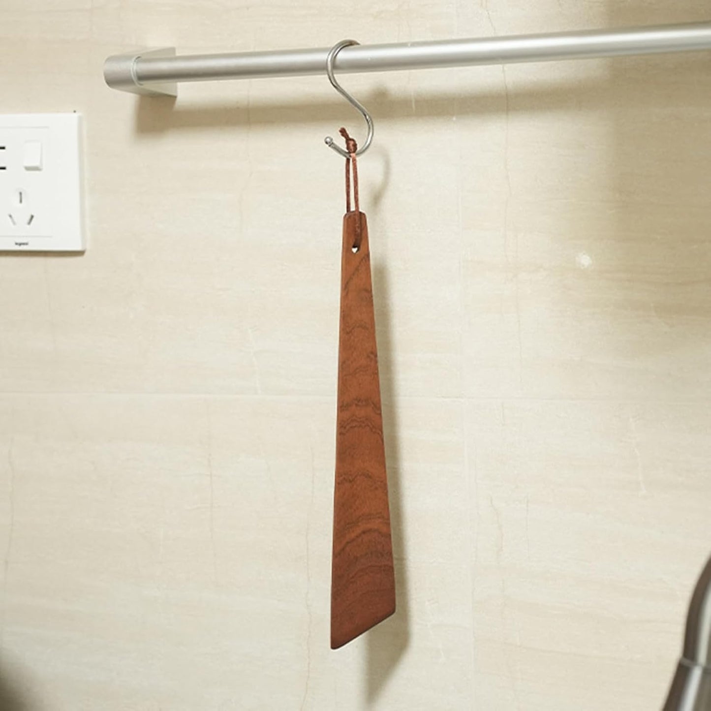 Wooden Turner,Wood Turners for Frying | Non-Scratch Cooking Flipper Tool, Kitchen Gadgets for Frying Pan and Wok