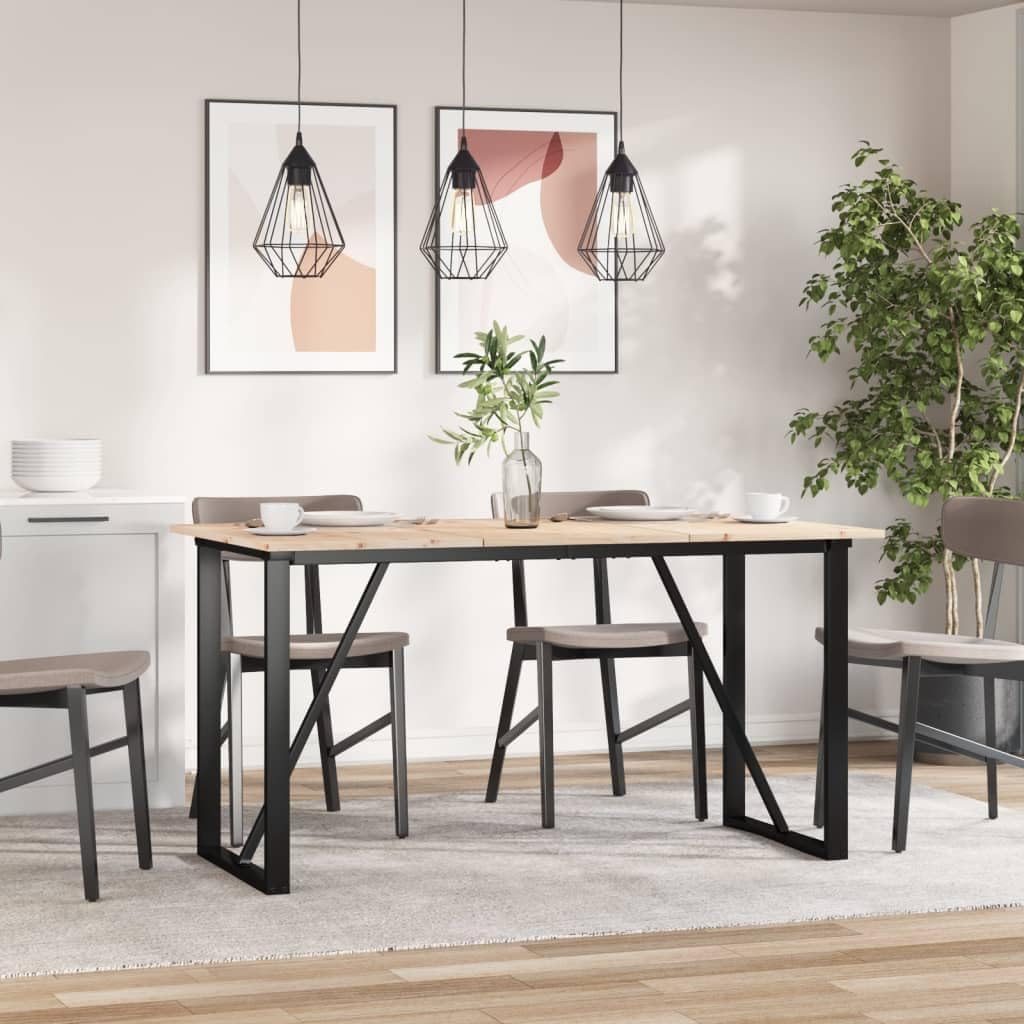 Replacement Dining Table Top, 141 x 80 x 1,7 cm, Set di 3, Rettangolare Wood Tabletop for Coffee Table, Ristorante, Bar Tavolo, Pine Wood, Brown, Versatile Side Table