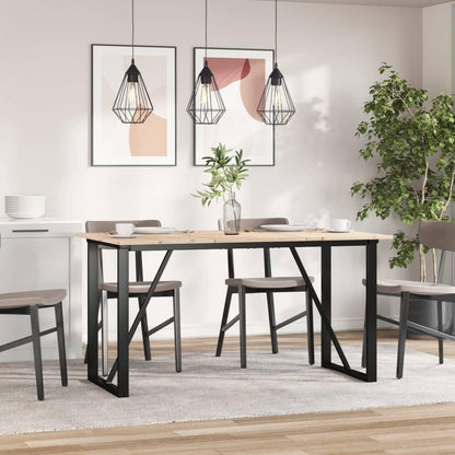 Replacement Dining Table Top, 141 x 80 x 1,7 cm, Set di 3, Rettangolare Wood Tabletop for Coffee Table, Ristorante, Bar Tavolo, Pine Wood, Brown, Versatile Side Table