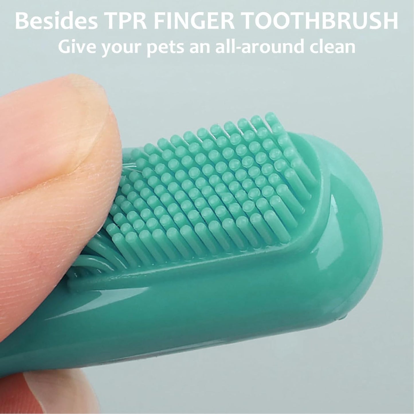 Dog Bath Brush, Dogs Washing Brushing, Pets Cleaning Tool, Non Slip Ergonomic Design, Soft Bristles, 7.87x5.91x1.18 Inches, for Indoor Outdoor Pet Bath, Shower, Home Grooming