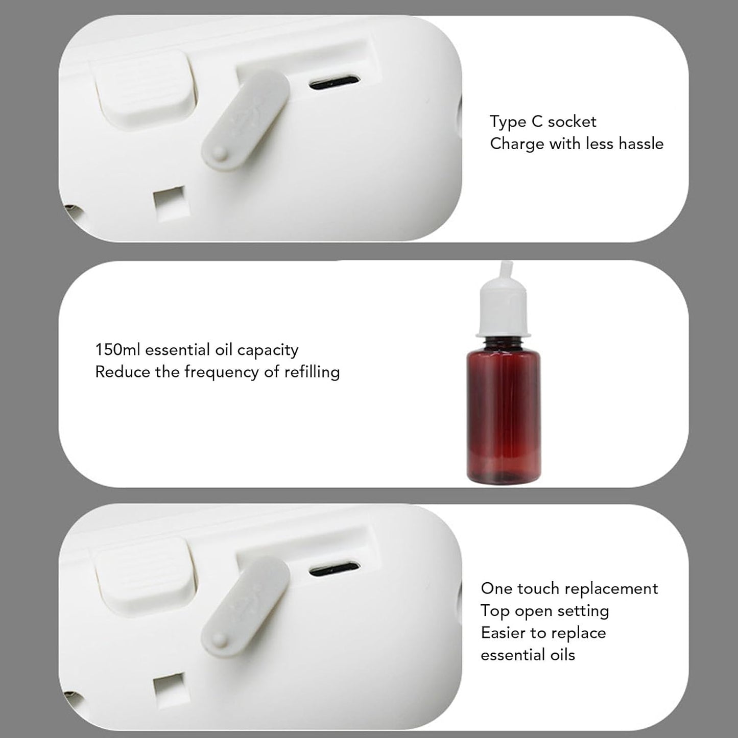 Scent Diffuser Machine for Home & Commercial Use, Aromatherapy Diffuser, Hotel Collection Diffuser Machine, Aromatherapy Diffuser Up to 2152 SQSF for Large Room, White